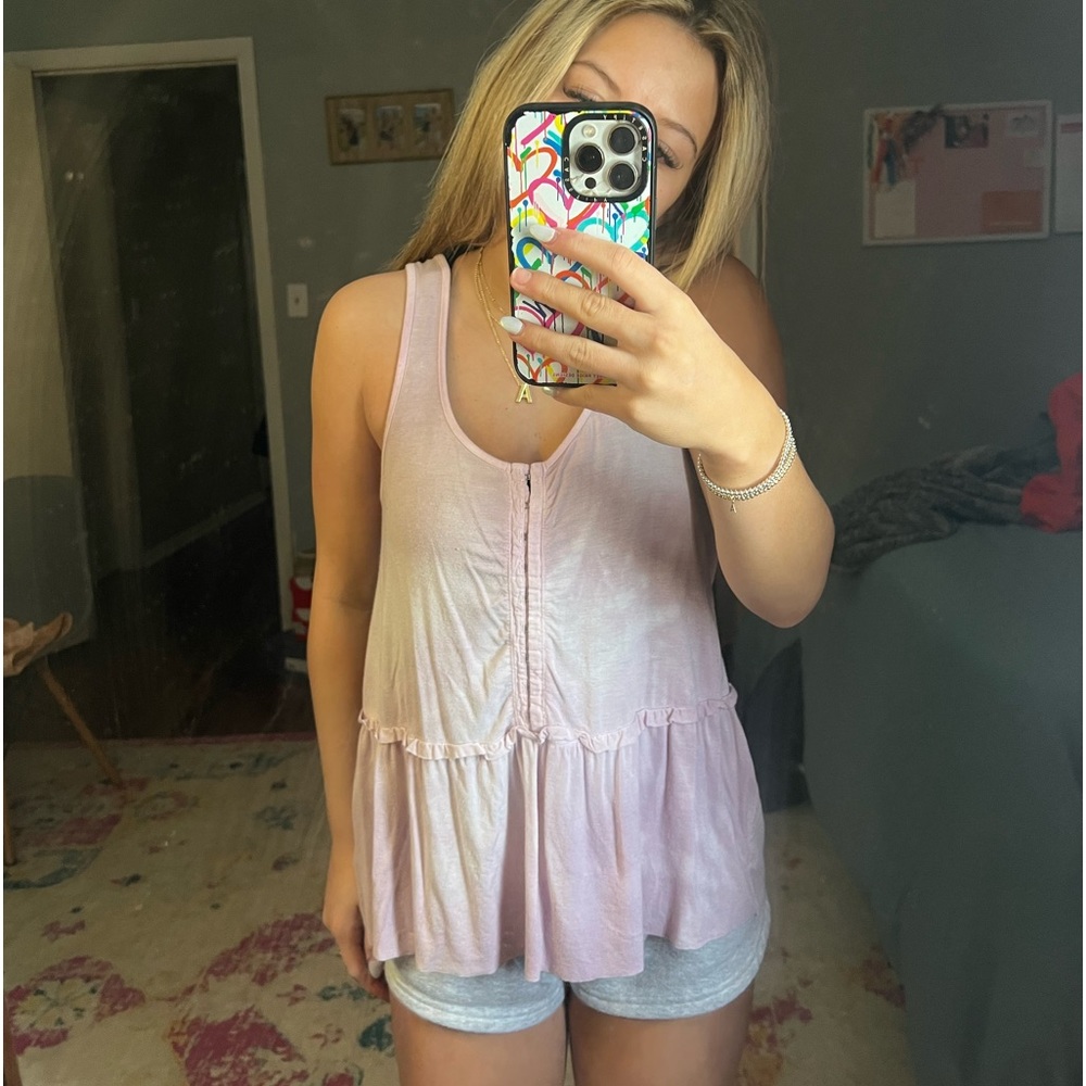 American Eagle soft and sexy flow tank top size small